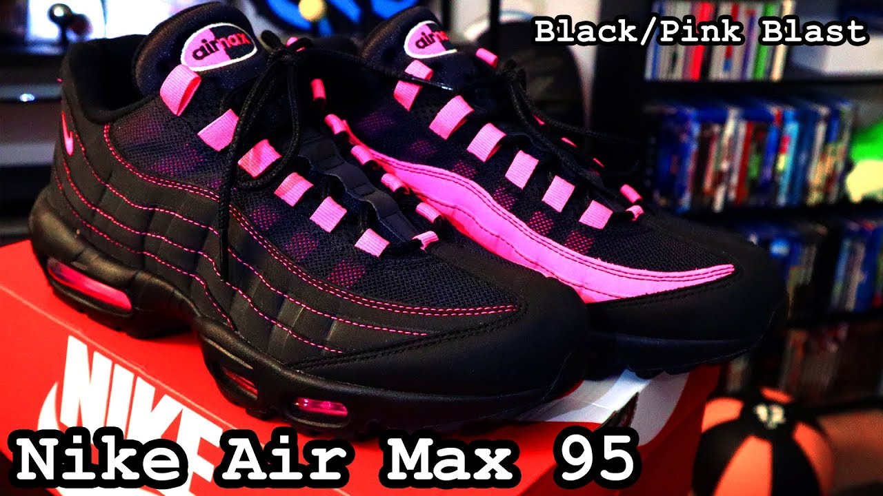 Nike Air Max 95 OG Black/Pink Blast [Japan Release] Sneaker