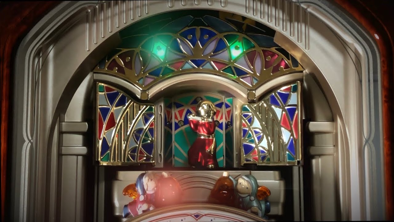 SEIKO Wave Symphony RE556B からくり時計 - YouTube