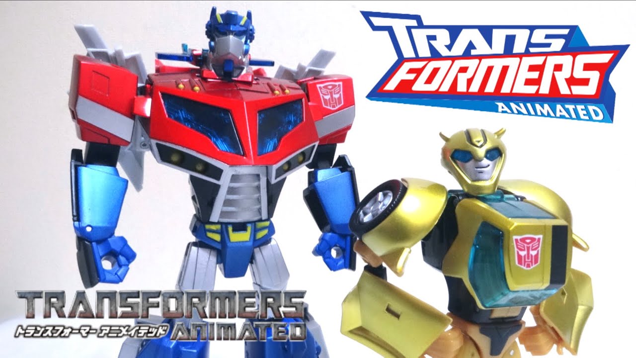 Transformers Animated】TA01- Optimus Prime & TA39 Bumblebee