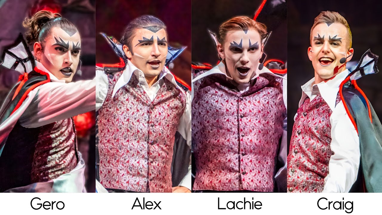 USJ ユニモン25期【ドラキュラ伯爵】Gero / Alex / Lachie / Craig