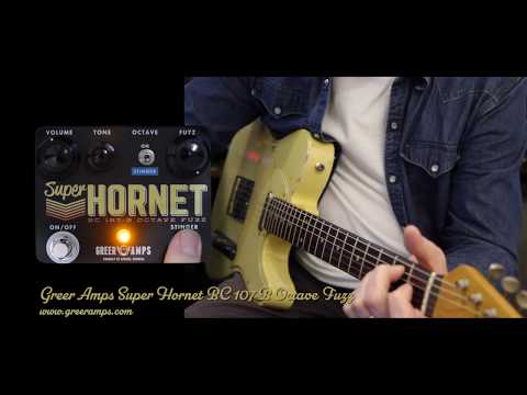Greer Amps: Super Hornet BC 107-B Octave Fuzz - YouTube