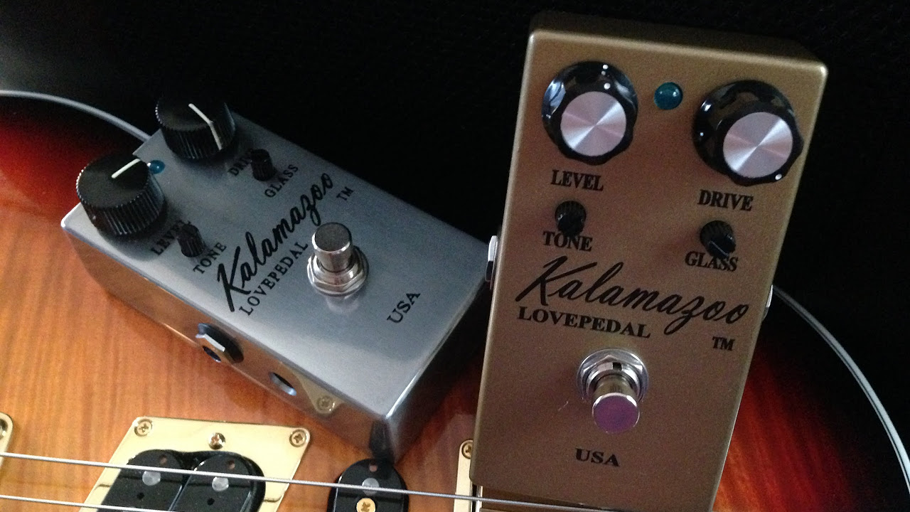 Lovepedal Kalamazoo Silver vs Gold Shootout! - YouTube