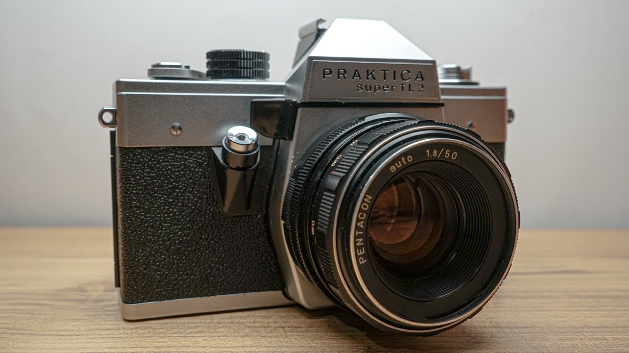Praktica Super TL2 - Pentacon auto 50mm F1.8 - YouTube