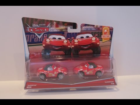 Disney Cars: Superfan Mia & Tia - YouTube