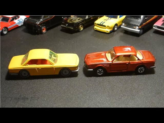 Siku BMW 2000 CS & Majorette BMW 3.0 CSi - YouTube