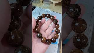 CS-0458天然無処理 本水晶保証 天然黒金超七 スーパーセブン