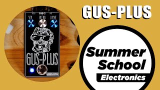 Summer School Electronics Gus Plus Bass Distortion Effects Pedal