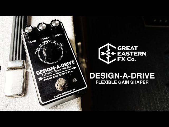 Great Eastern FX Co.: DESIGN-A-DRIVE Flexible Gain Shaper - YouTube