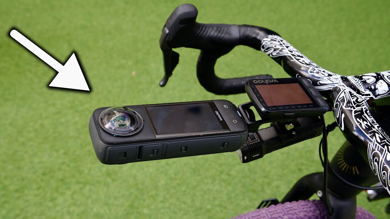 傑作出た】360度カメラで撮影するのに最も優れたロードバイクマウント