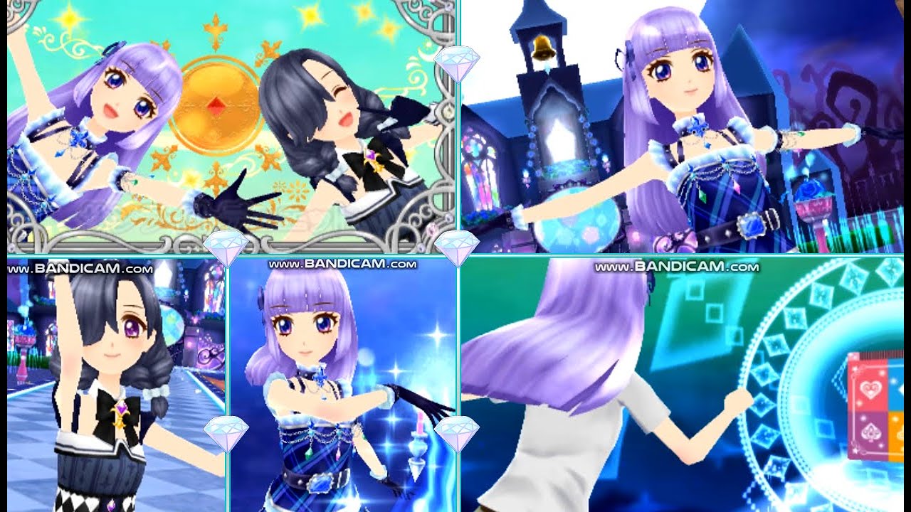 アイカツ！ アイカツカード 氷上スミレ ジュエリー サファイア