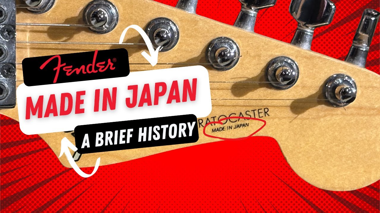Squier by Fender Japanese-made (Fujigen) Stratocaster - YouTube