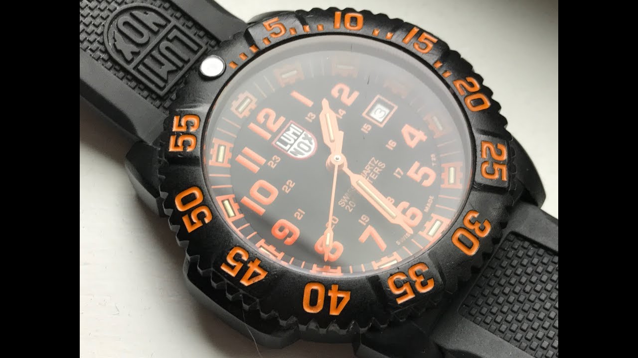 Part 1, Luminox 3050 project - YouTube