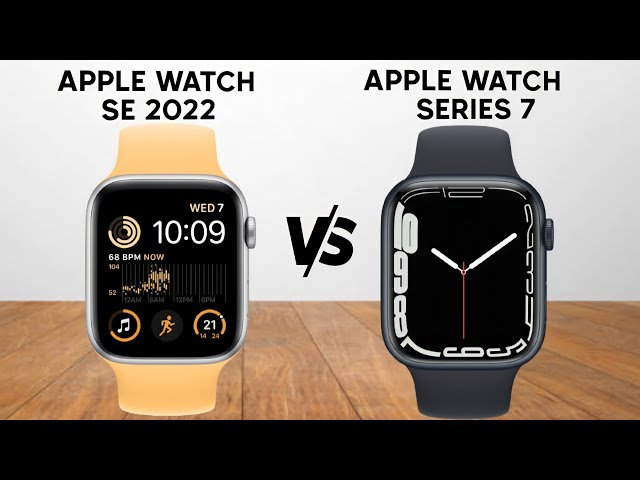 Apple Watch Se 2 vs Apple Watch Series 7 - YouTube