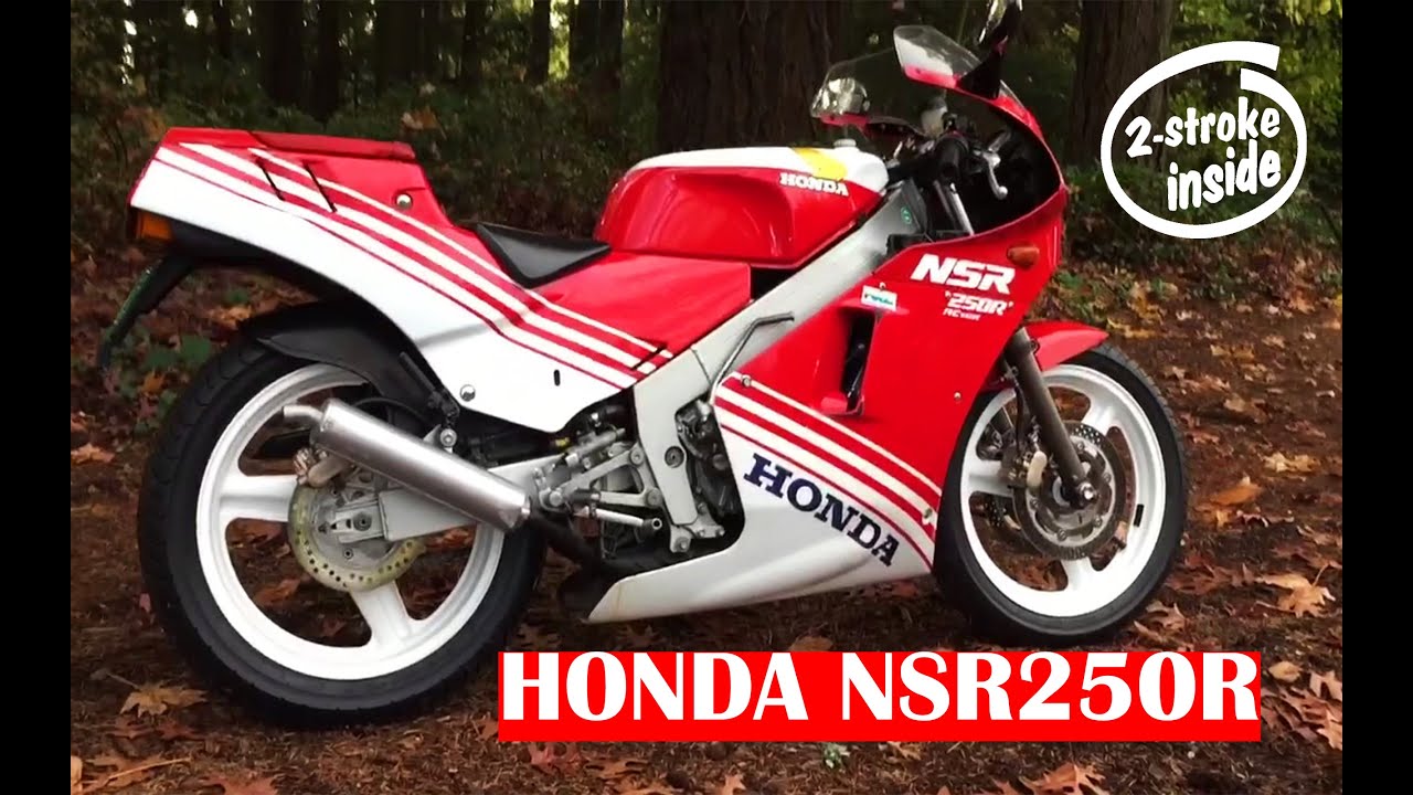 Honda NSR250 MC16 1987 ホンダNSR 87 - YouTube