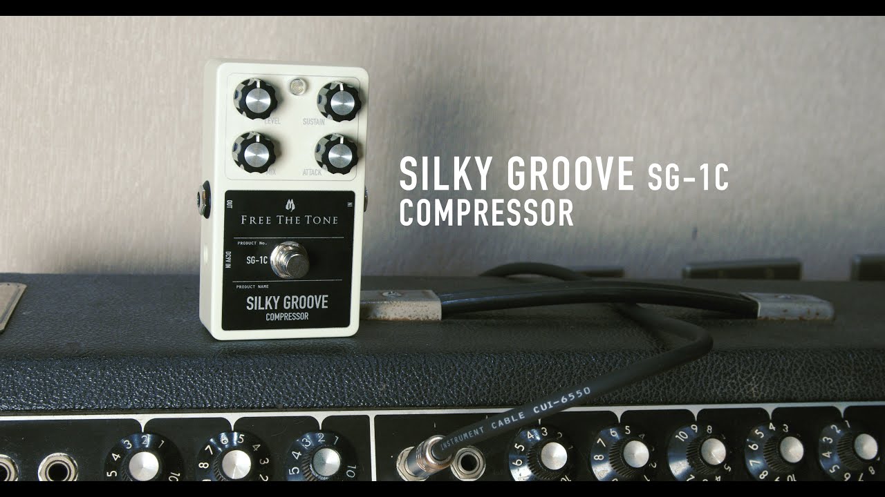 Free The Tone SILKY GROOVE SG-1C - COMPRESSOR DEMO - YouTube