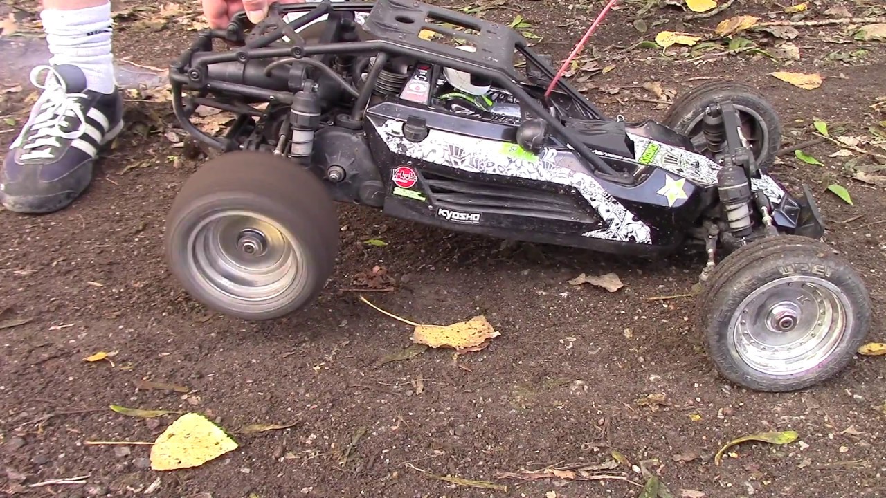LONG RUN WITH KYOSHO SCORPION XXL NITRO - YouTube