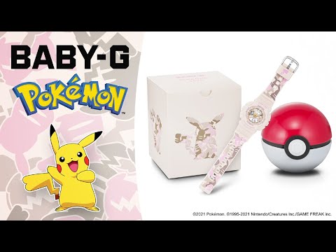 CASIO BABY-G Pokémon Collaboration - YouTube