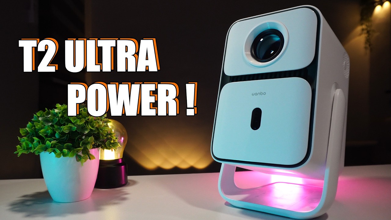 Ultra Instinct projector : Wanbo T2 Ultra - YouTube