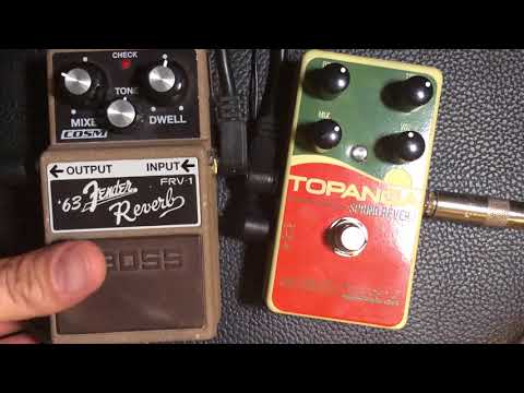 The Boss FRV-1 63 Fender Spring Reverb & Topanga Spring Reverb