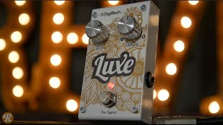 Digitech Luxe Polyphonic Detune Pedal Demo - YouTube