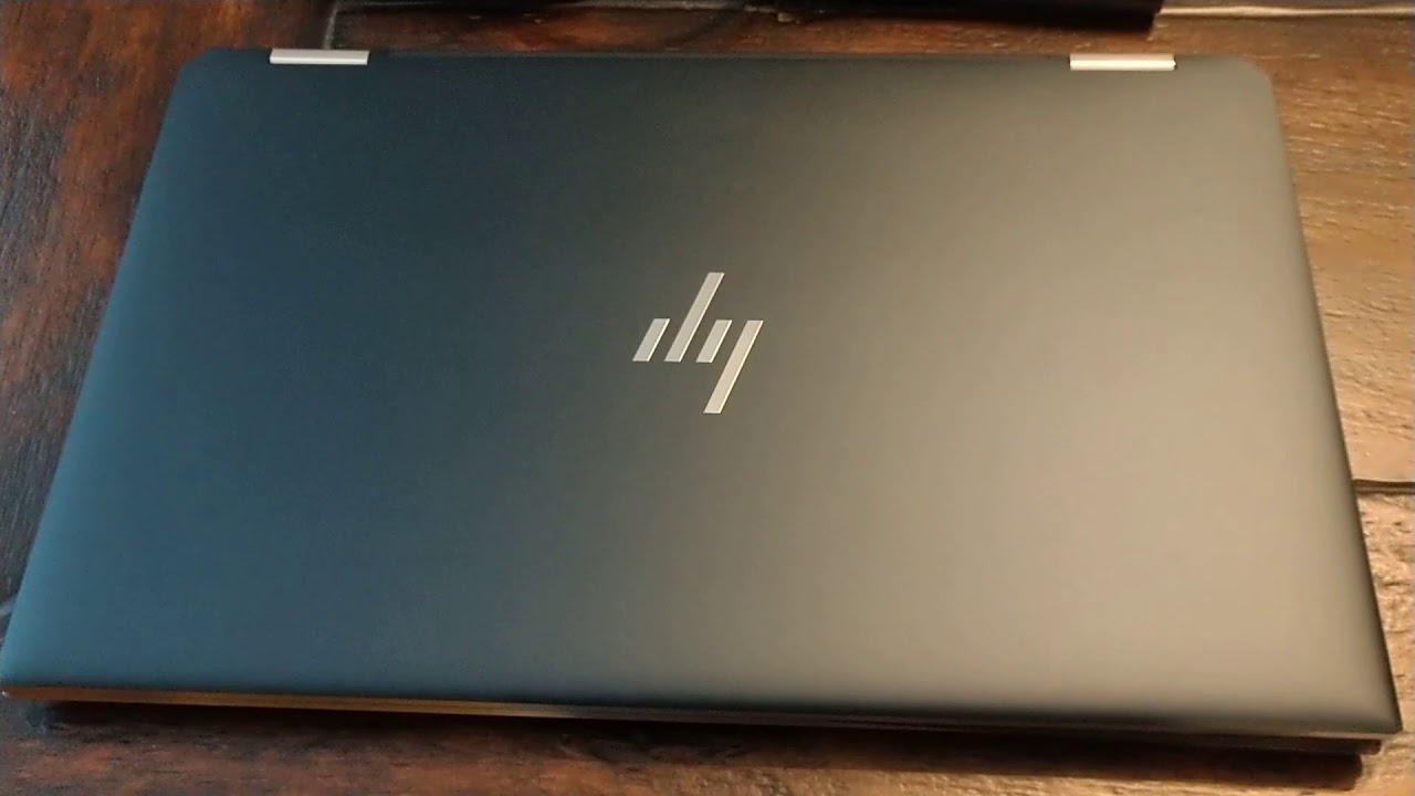 Poseidon Blue HP Spectre x360 - QUICK Unboxing of What Comes In