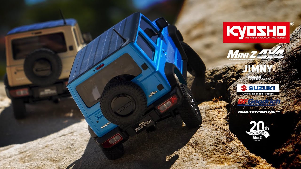 KYOSHO MINIZ JIMNY NEW COLOR ACTION - YouTube