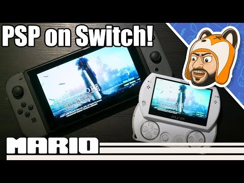 PSP Emulation on Switch is AWESOME! - PPSSPP Standalone Beta
