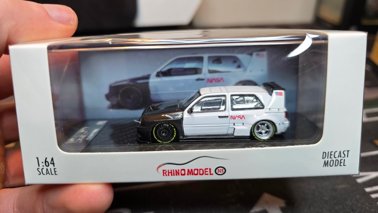 Rhino model Volkswagen 3 NASA. Diecast Car! Unboxing Review! - YouTube