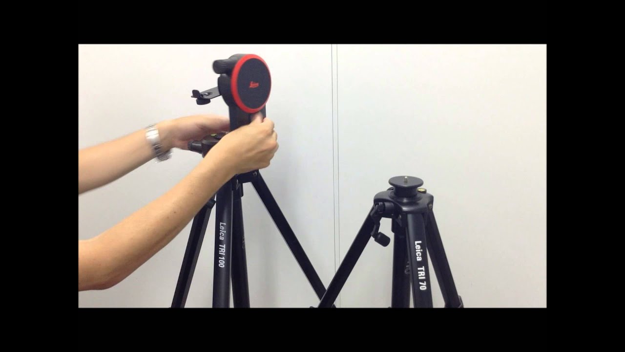レーザー距離計用アダプターFTA360 : 三脚 TRI 100 & TRI 70 どちらに