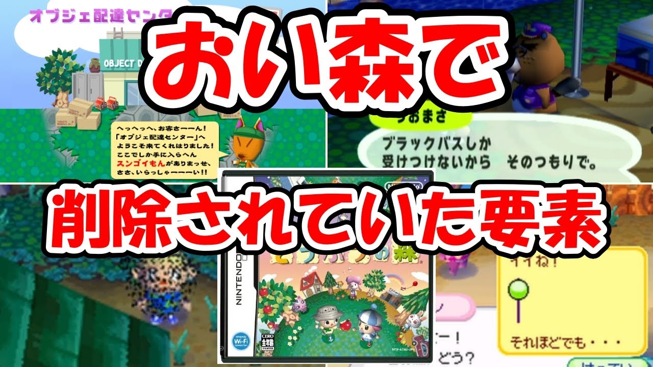 The limits of handheld devices?] Elements removed from the DS