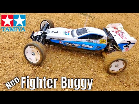 Tamiya Neo Fighter Buggy (DT-03) - First Run! - YouTube