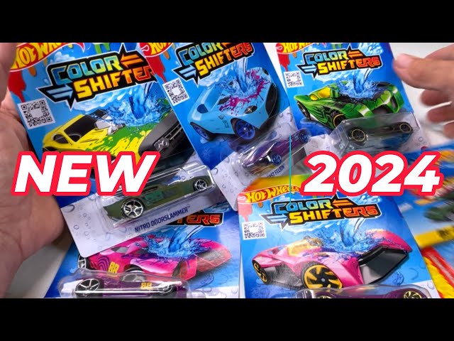 5 BRAND NEW 2024 Hot Wheel Color Shifter: plus a BONUS Vintage