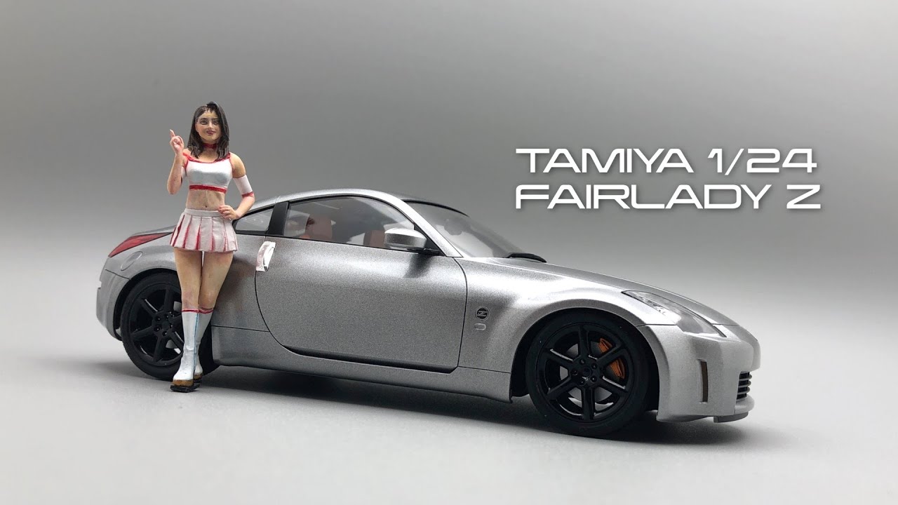 TAMIYA 1/24 NISSAN FAIRLADY Z (Z33) FULL BUILD - YouTube