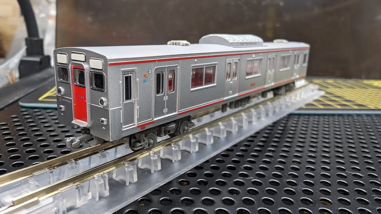 相鉄7000系 10両編成 マイクロエース製 - YouTube