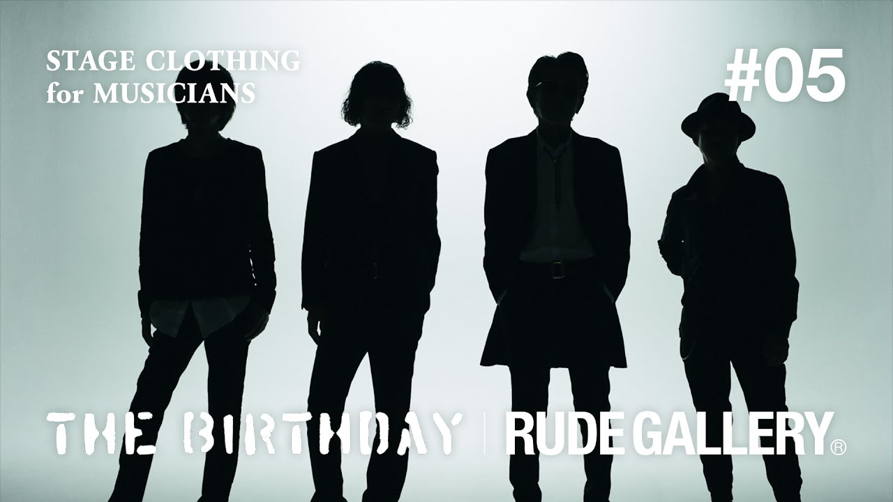 THE BIRTHDAY × RUDE GALLERY – STAGE CLOTHING for MUSICIANS Session