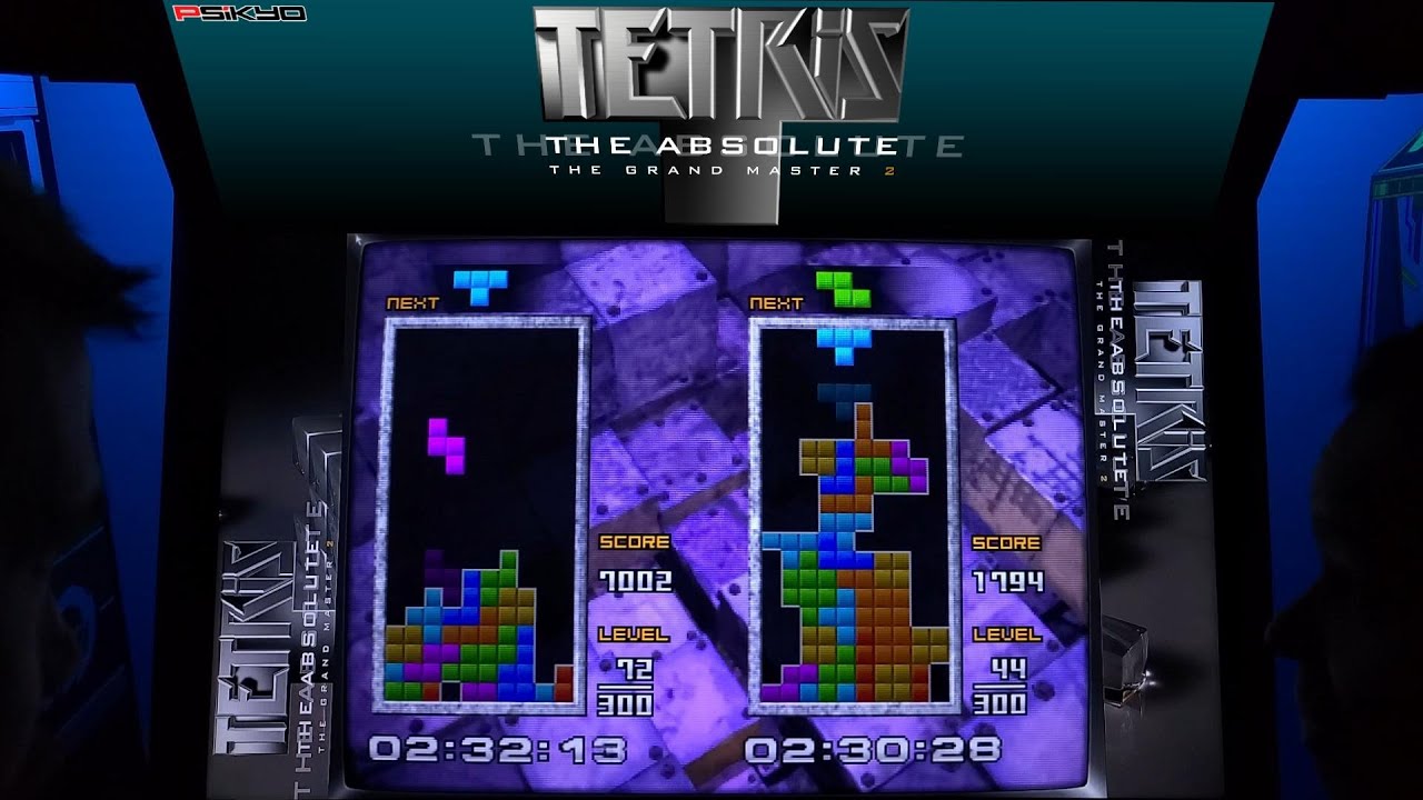 Tetris The Absolute The Grand Master 2 Arcade Cabinet 2-Player