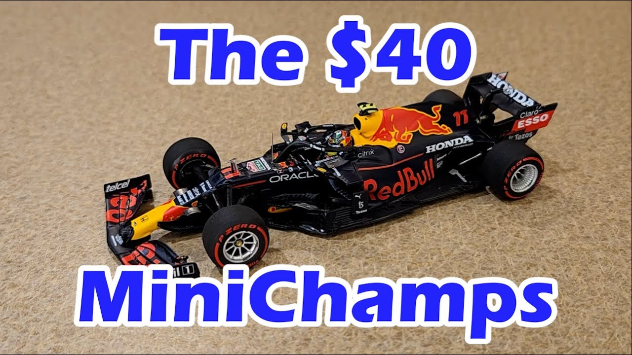 The $40 MiniChamps Diecast! Sergio Perez 2021 Red Bull RB16B - F1