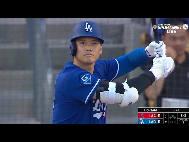 SHOHEI OHTANI HOMERS IN FIRST AT-BAT OF SPRING TRAINING | 大谷翔平