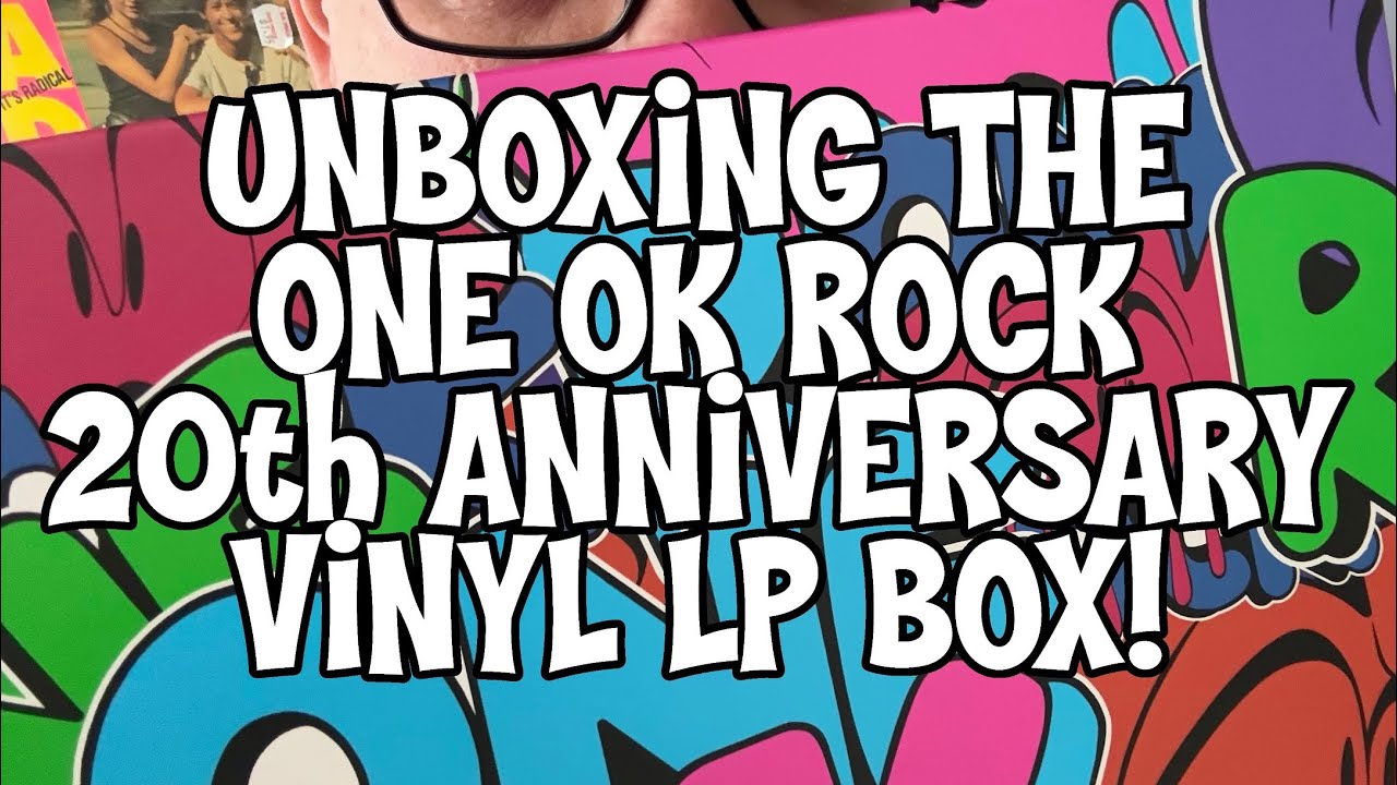 UNBOXING ONE OK ROCK's 20TH ANNIVERSARY VINYL BOX #VinylCommunity