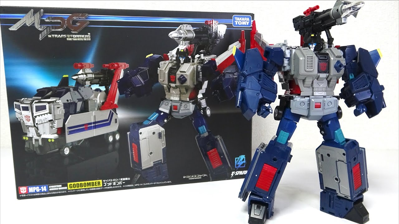 ゴッドジンライ計画第二弾！【トランスフォーマー MPG-14 ゴッド
