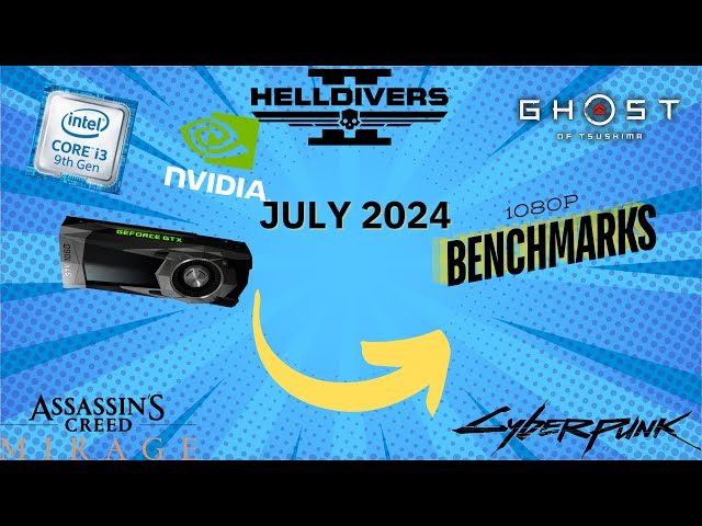 i3 9100f | GTX 1060 3GB July 2024 - YouTube