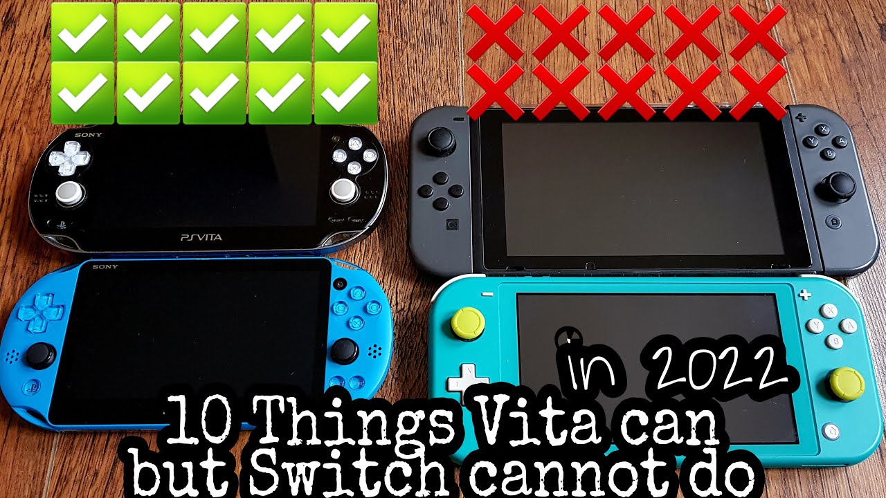 10 Things Ps Vita Can Do that Switch Cannot even in 2022 - YouTube