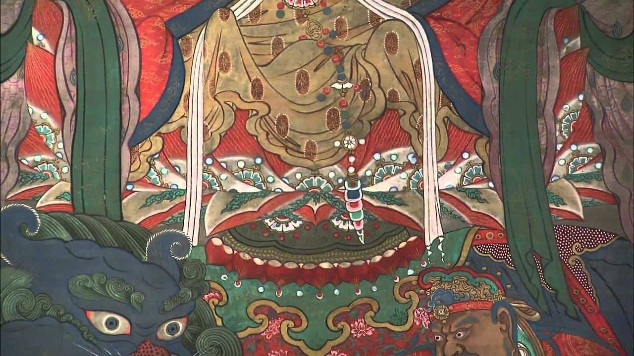 18th Century Japanese Scrolls Make Rare U.S. Appearance - YouTube