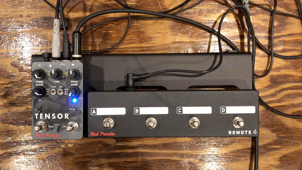 Red Panda - Tensor and Remote 4 - Stompbox Expo 2019 - YouTube