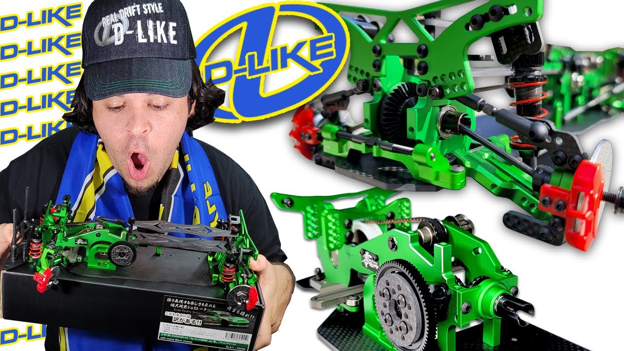 D-Like Re-R Hybrid Version.零 RWD RC Drift Build! They are GOATED