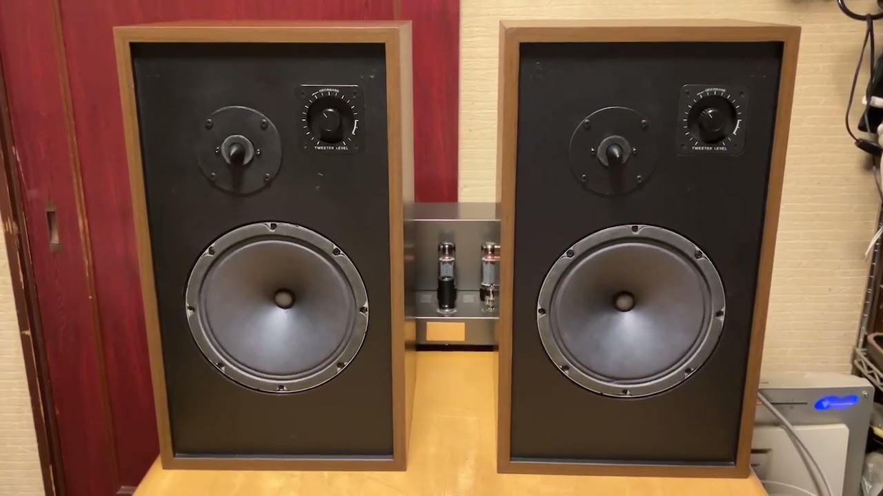オーディオ視聴動画 ALTEC 109-8A使用国産古箱自作スピーカー① - YouTube