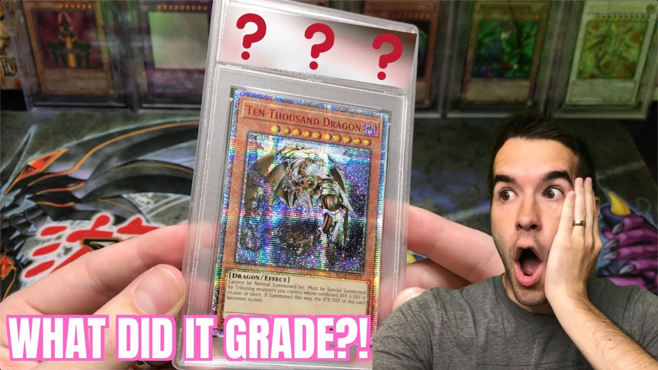 MY TEN THOUSAND DRAGON GOT GRADED! EPIC Yugioh PSA Return Video
