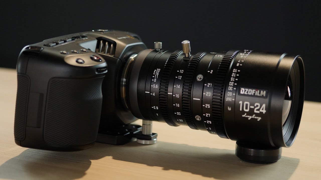 DZOFILM Linglung 10-24mm T2.9, 20-70mm T2.9 Cinema Lenses for MFT