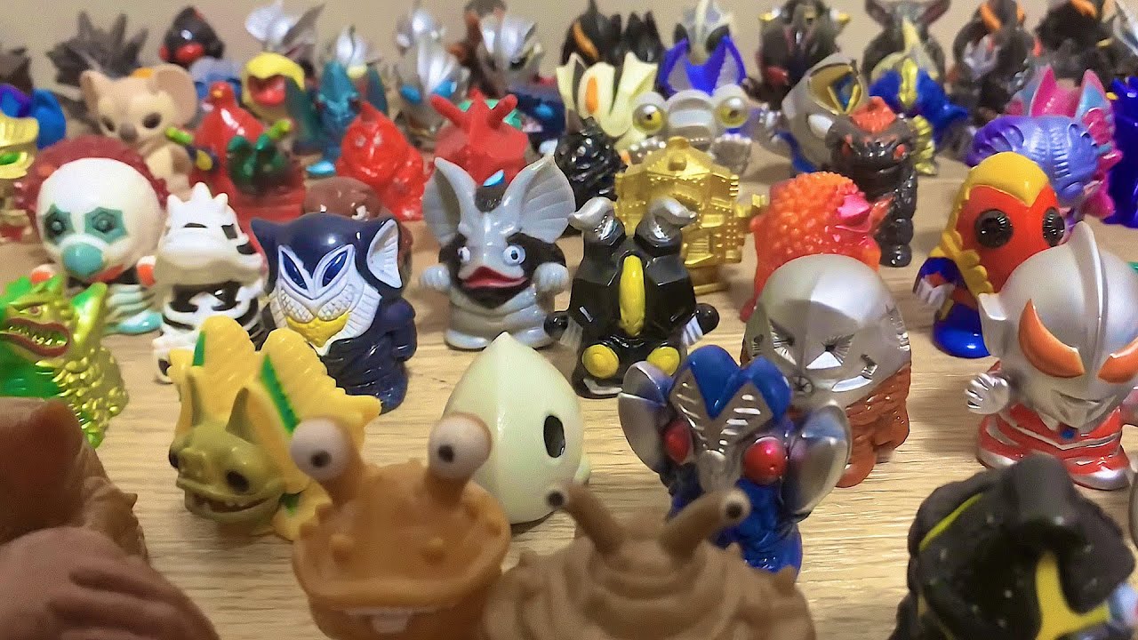 総勢約140種類】これまでに出たウルトラ怪獣の指人形を見ていこう