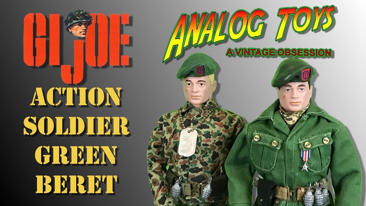 G.I. Joe - Green Beret - Toy Review - Vintage Hasbro 1966 - YouTube
